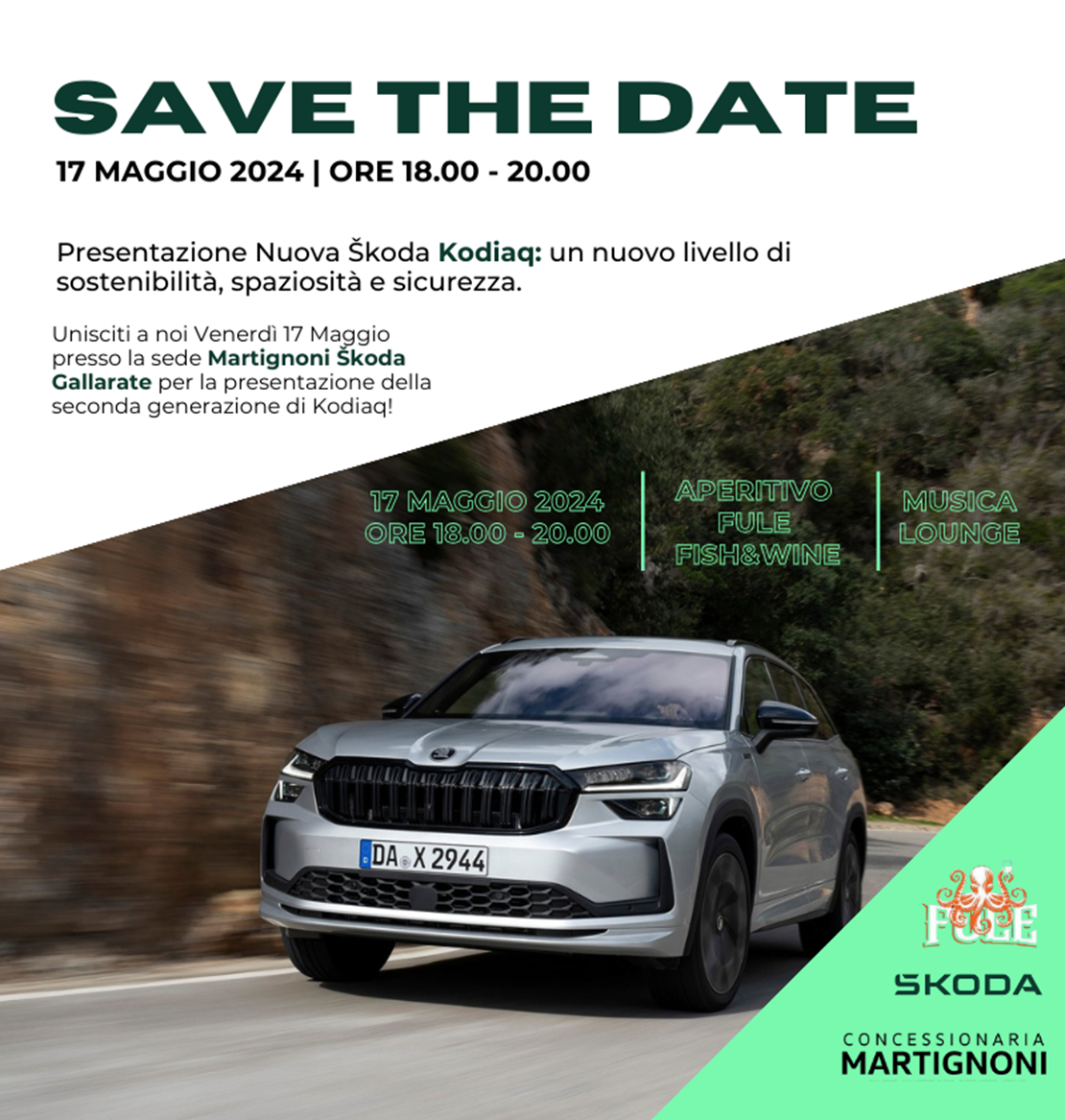 LANCIO NUOVA SKODA KODIAQ