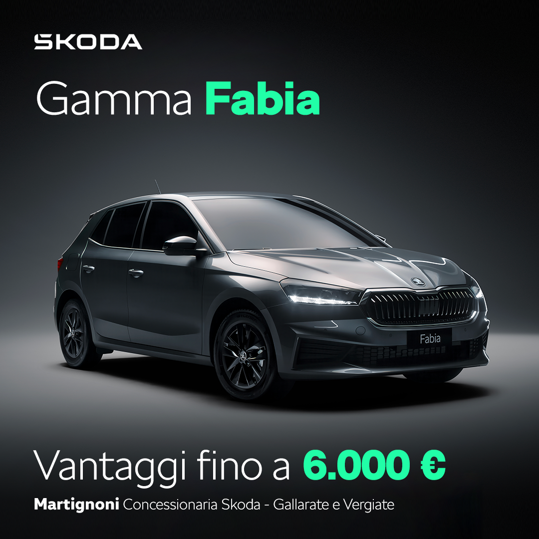 Škoda Fabia fino a 6.000 € di Vantaggi