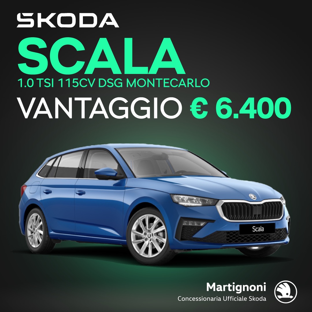 SCALA 1.0 TSI 115CV DSG MONTECARLO 